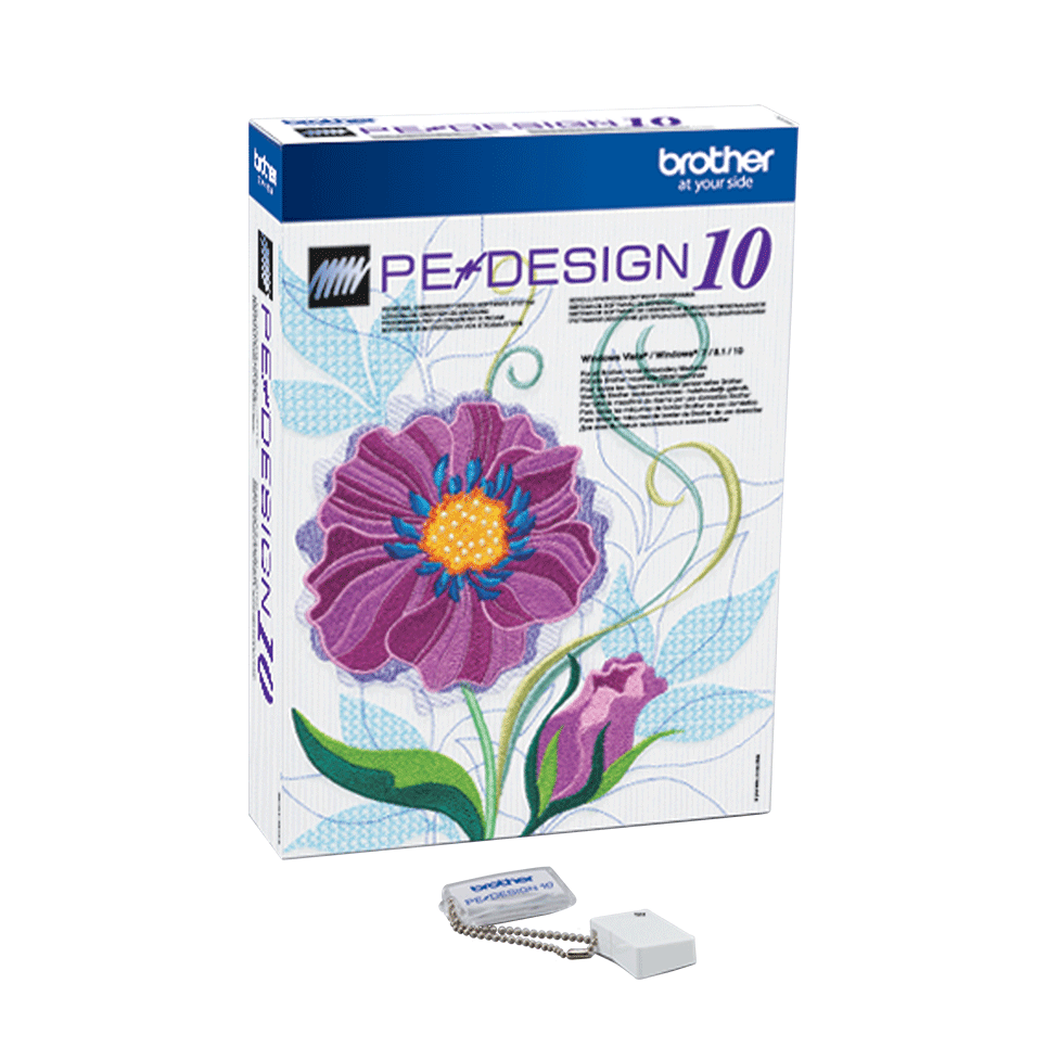 PE-Design 10 программное обеспечение для создания дизайнов вышивки 